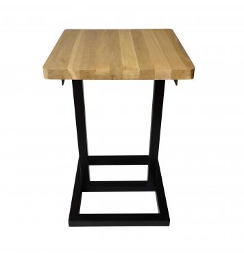 Coffee, Club, Bar „Meeting” Table - Столешница из дуба - 50x50